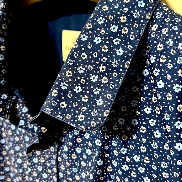 Ben Sherman Button Up Shirt Mens Large Like New! - Picture 9 of 9